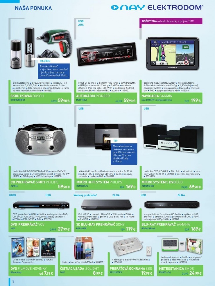 let�k NAY Elektrodom - novinky strana 8