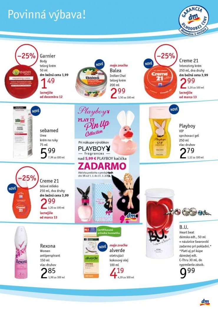let�k aktu�ln� let�k dm drogerie strana 13