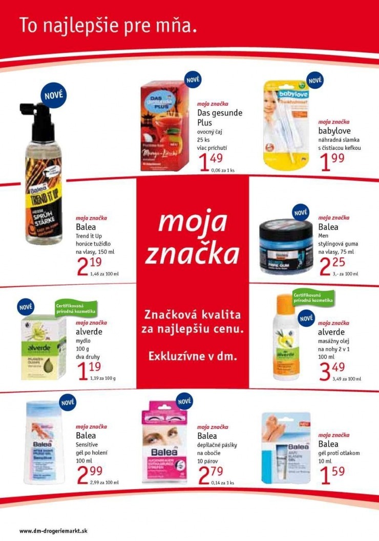 let�k aktu�ln� let�k dm drogerie strana 20