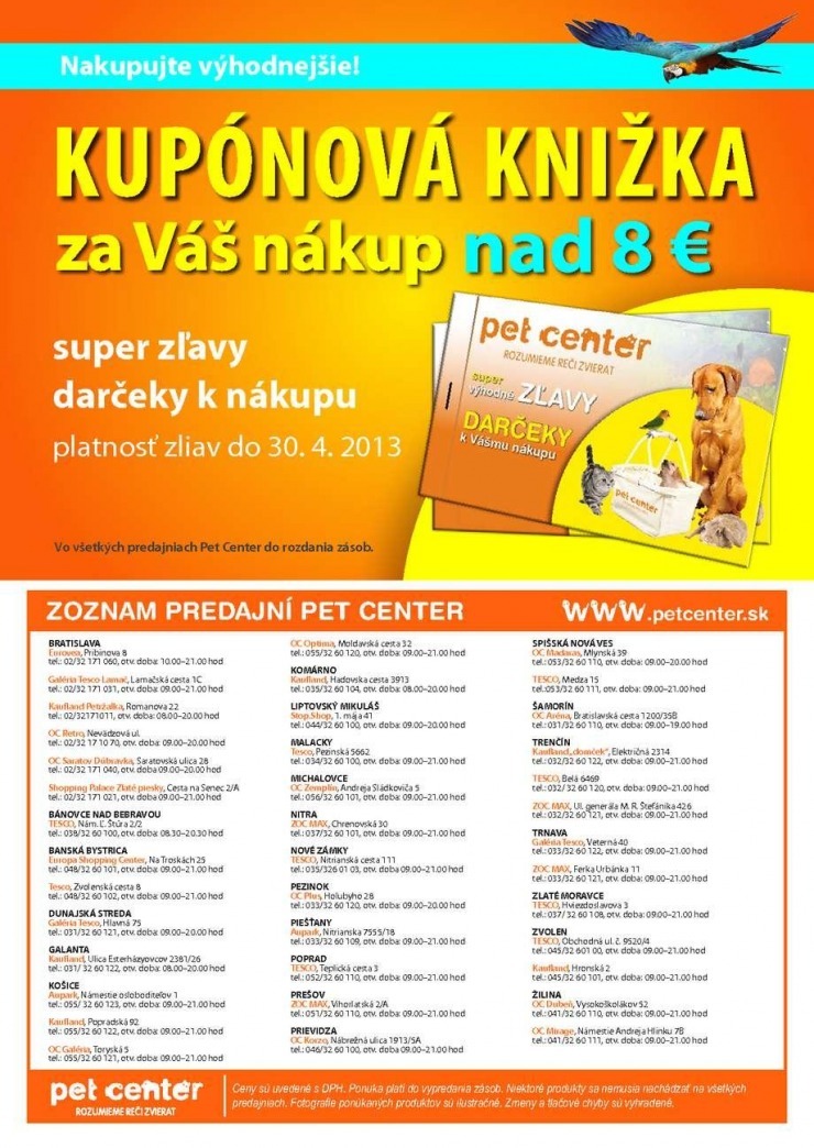let�k Pet Center - z�ava strana 8