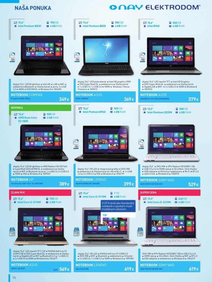 let�k NAY Elektrodom mimoriadn� ponuka strana 16
