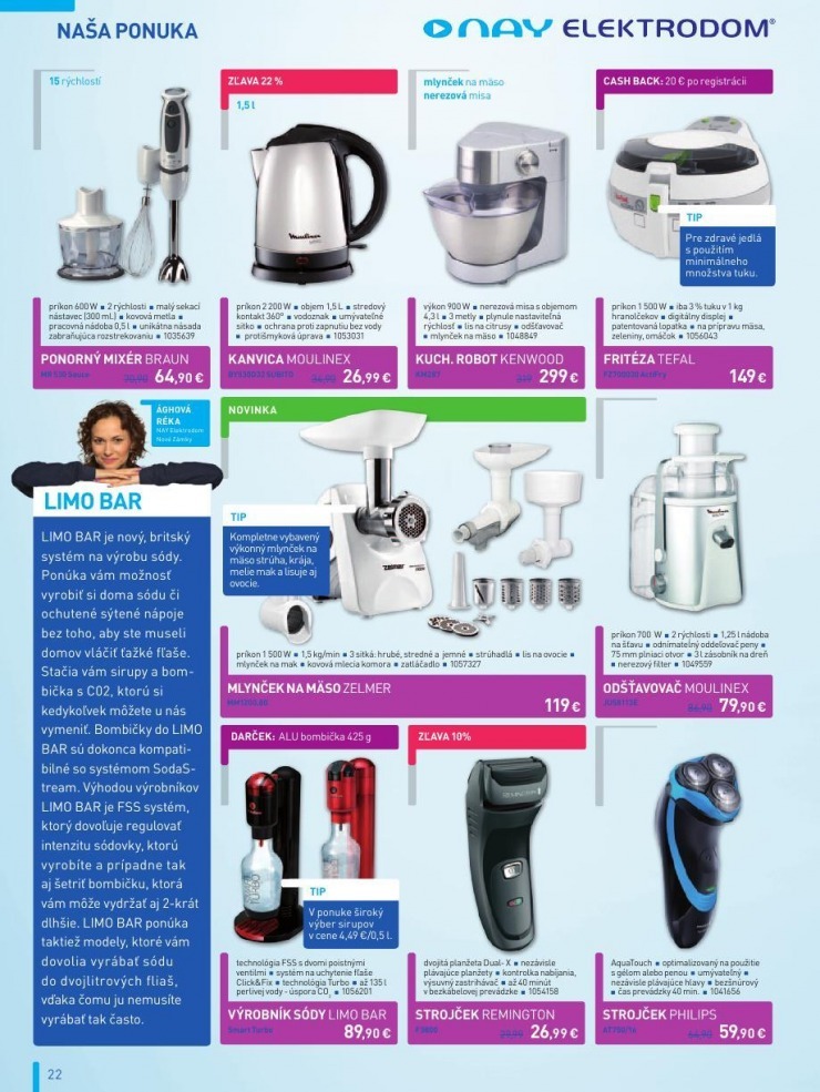 let�k NAY Elektrodom mimoriadn� ponuka strana 22