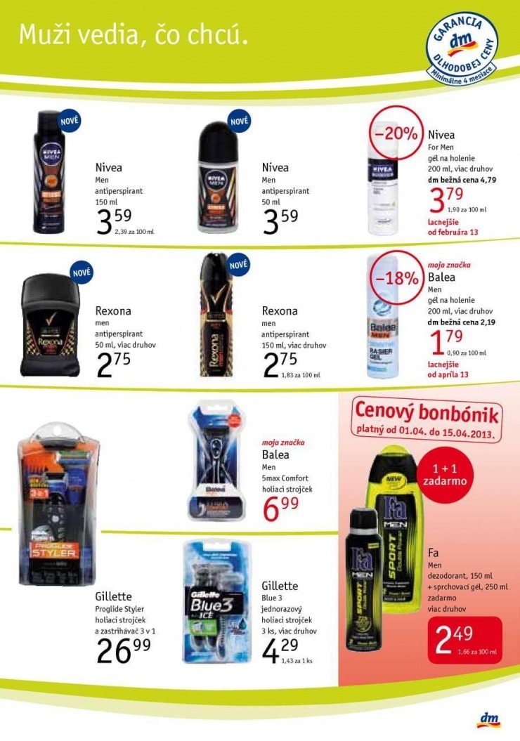 let�k ak�n� ponuka dm drogerie strana 13