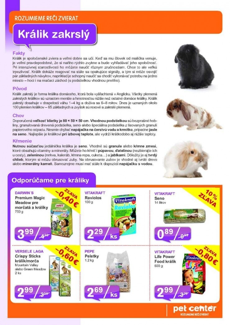 let�k �peci�lna ponuka Pet Center strana 6