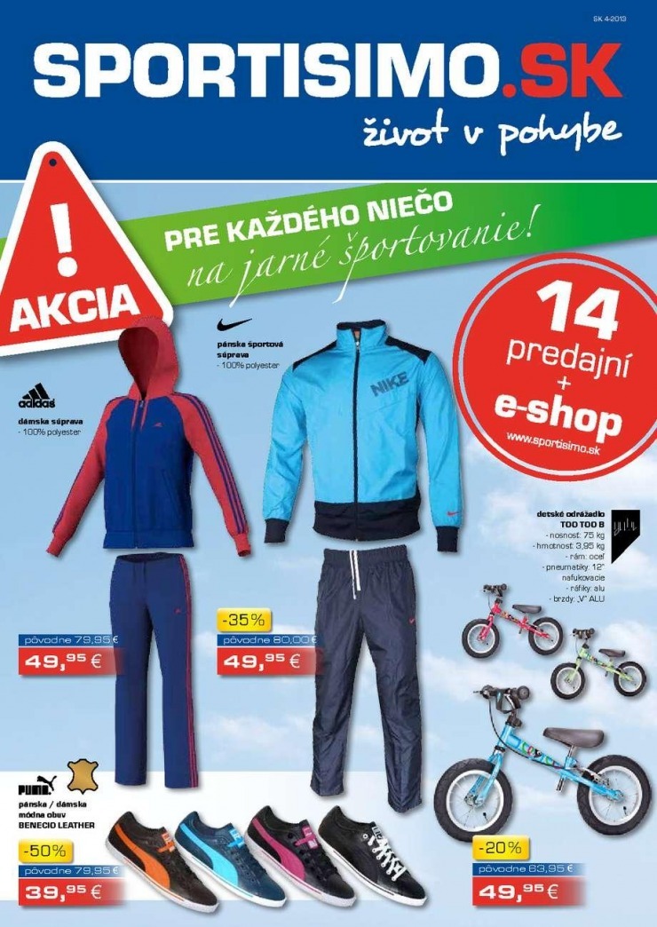 let�k Sportisimo aktu�lny let�k strana 1