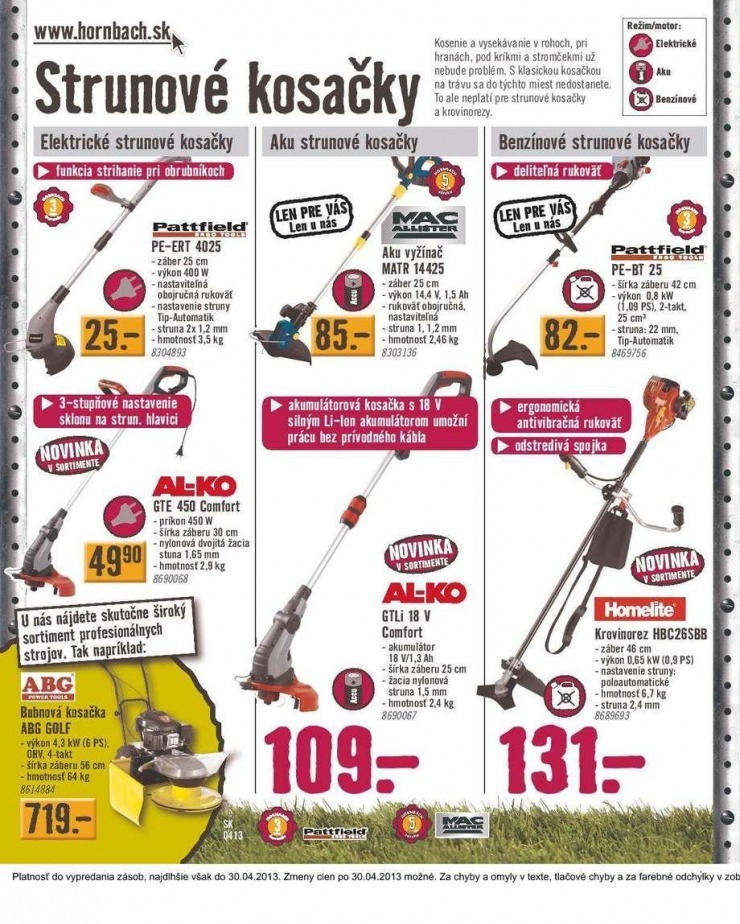 let�k aktu�lny katal�g HORNBACH strana 16