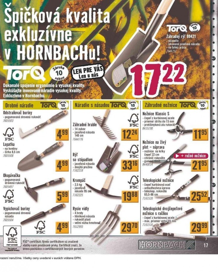let�k aktu�lny katal�g HORNBACH strana 17