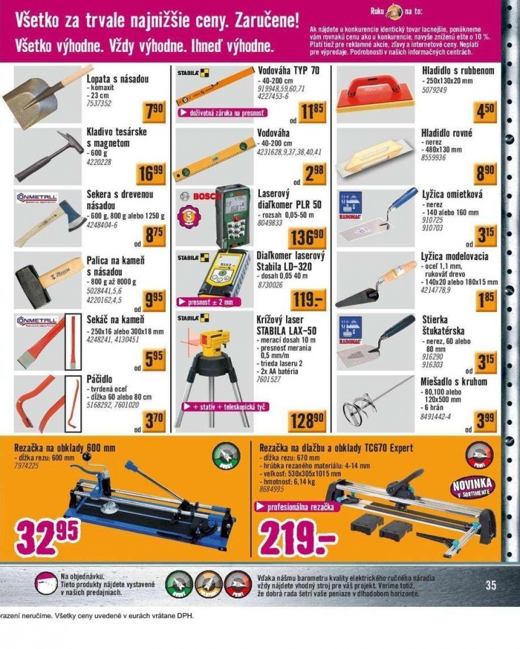 let�k aktu�lny katal�g HORNBACH strana 35