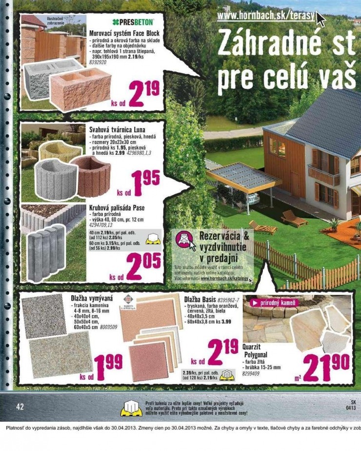 let�k aktu�lny katal�g HORNBACH strana 42