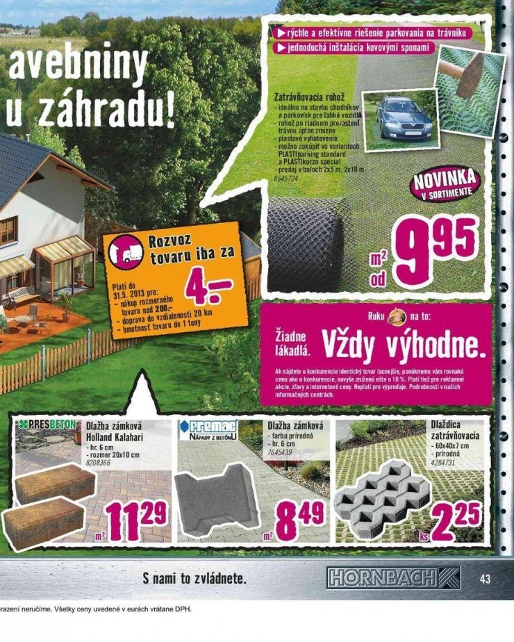 let�k aktu�lny katal�g HORNBACH strana 43