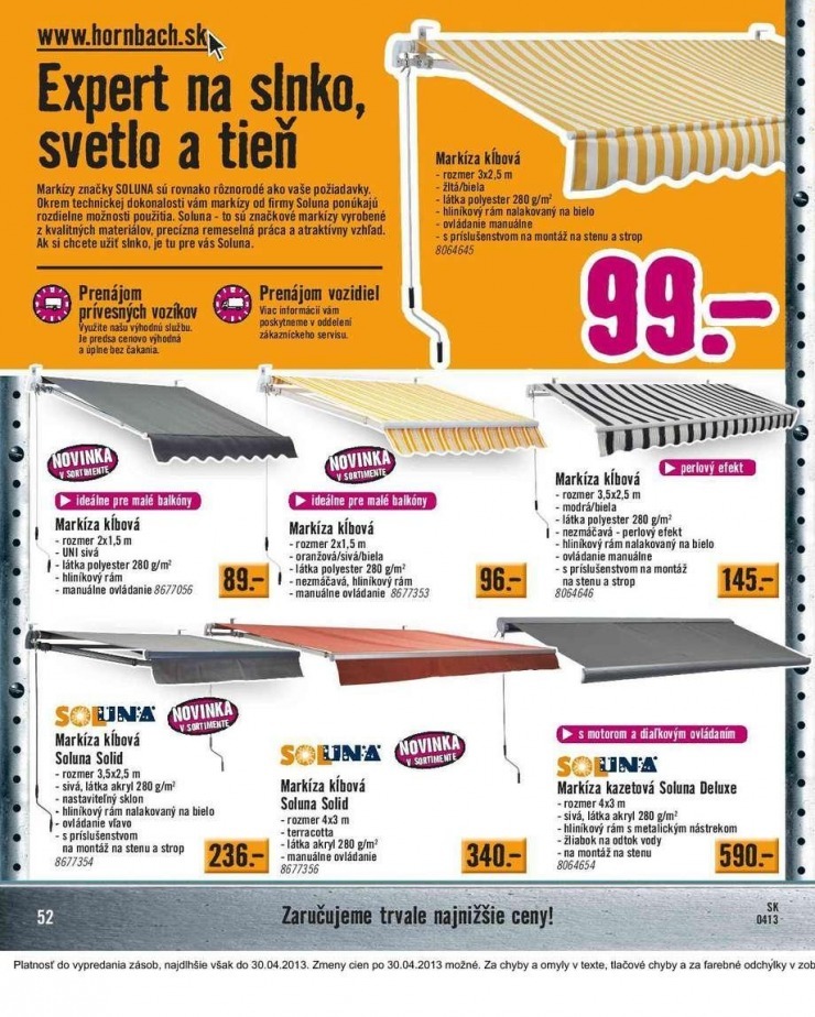 let�k aktu�lny katal�g HORNBACH strana 52
