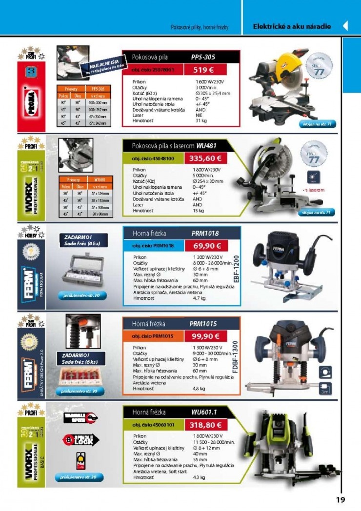 let�k Proma - stroje a n�radie strana 21