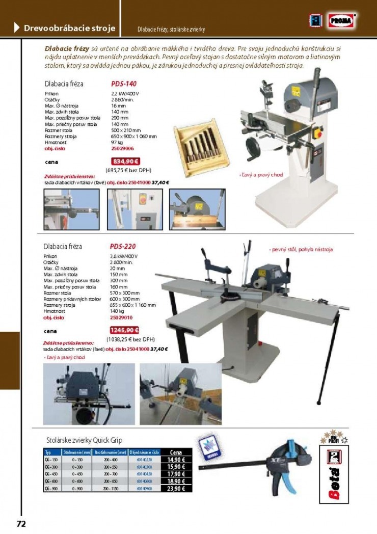 let�k Proma - stroje a n�radie strana 74