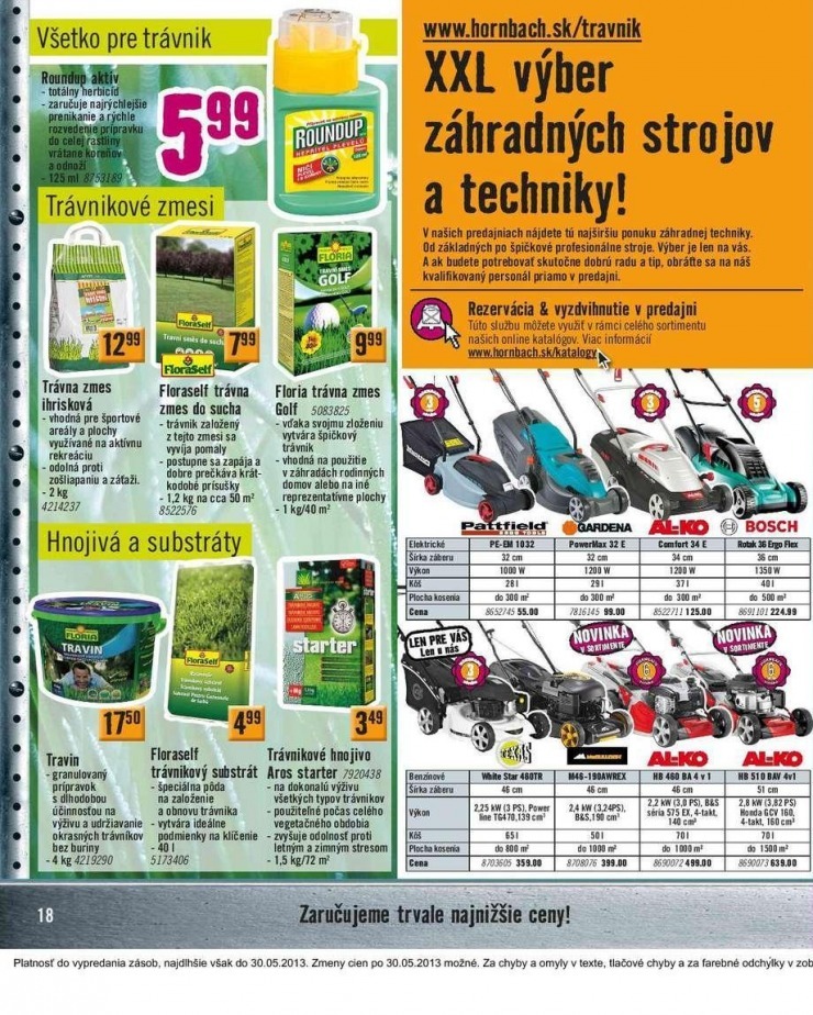 let�k HORNBACH akciov� let�k strana 18