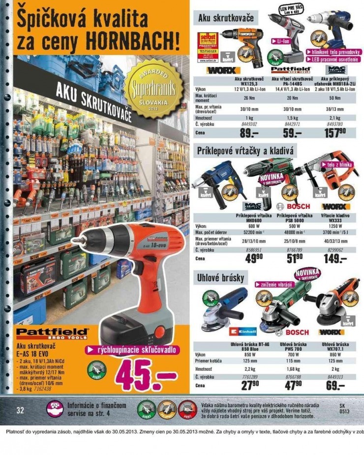 let�k HORNBACH akciov� let�k strana 32