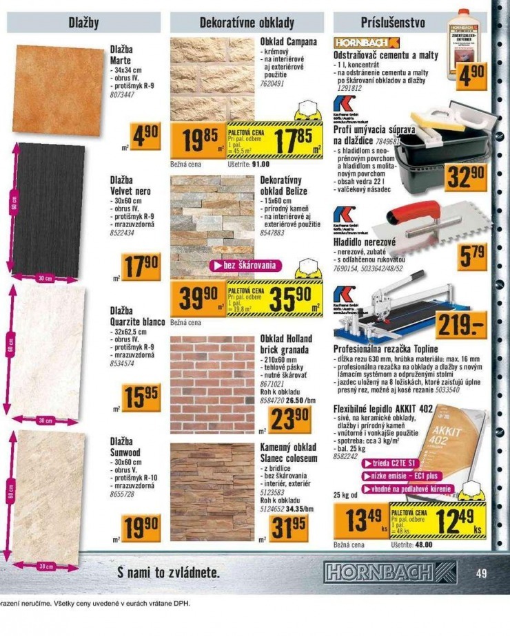 let�k HORNBACH akciov� let�k strana 49