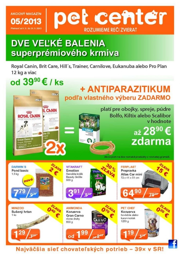 let�k Pet Center akciov� let�k strana 1