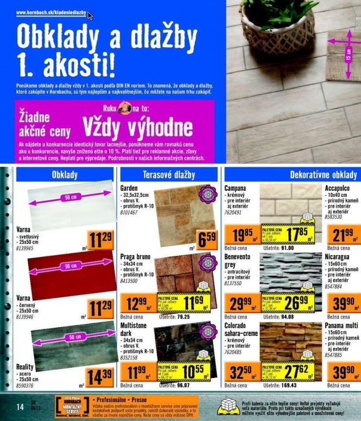 let�k HORNBACH let�k - podlahy strana 14