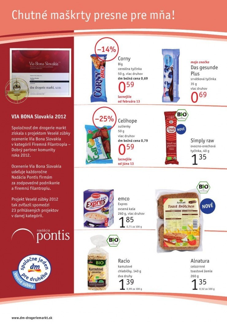 let�k extra let�k dm drogerie strana 14