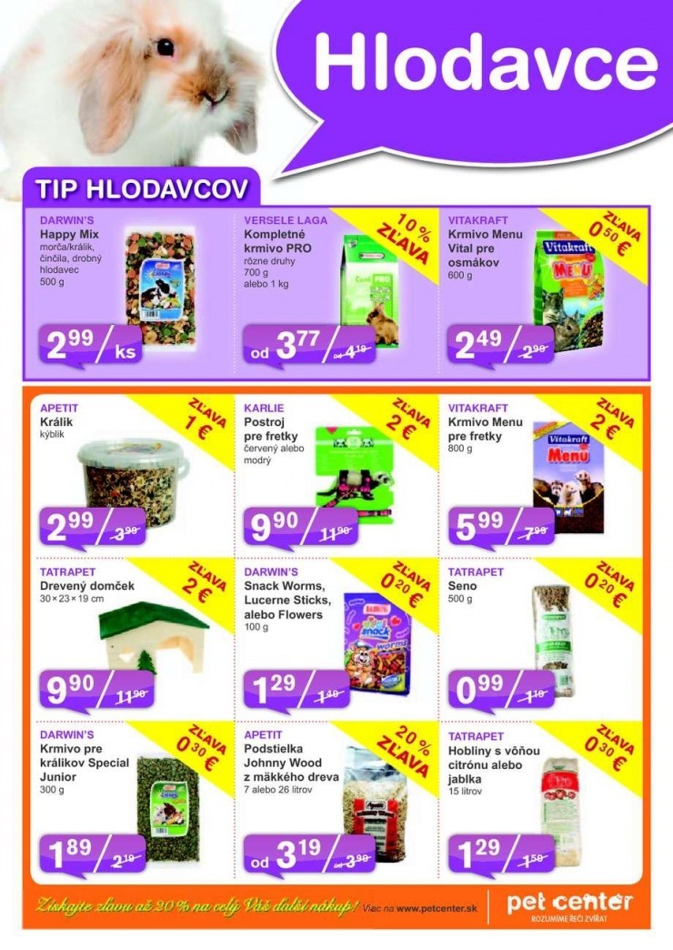 let�k aktu�lna ponuka Pet Center strana 7
