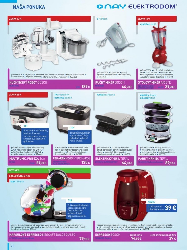 let�k aktu�lny let�k NAY Elektrodom strana 22