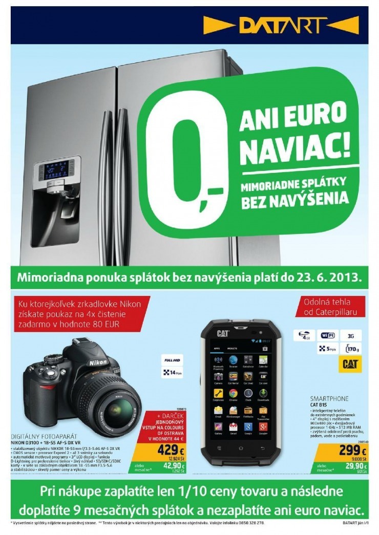 let�k akciov� let�k Datart strana 1