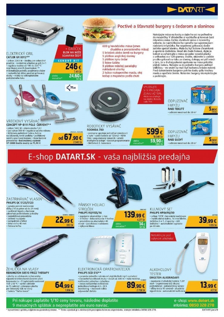 let�k akciov� let�k Datart strana 9