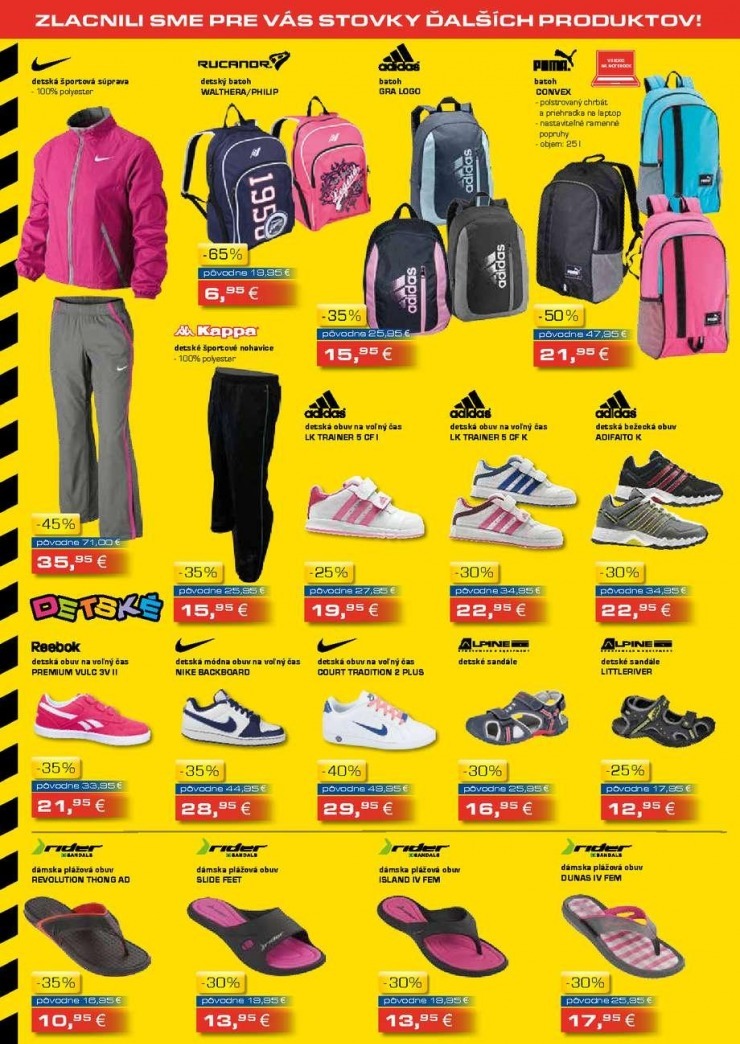let�k Sportisimo v�predaj strana 4