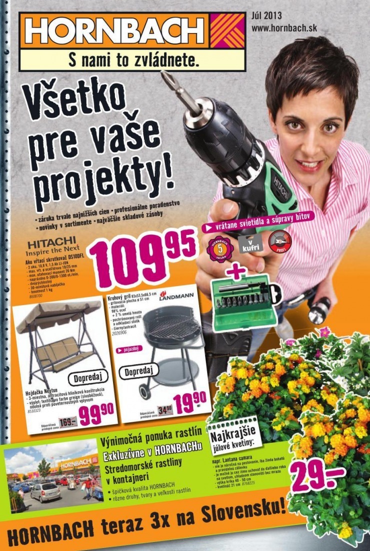 let�k HORNBACH ak�n� katal�g strana 1