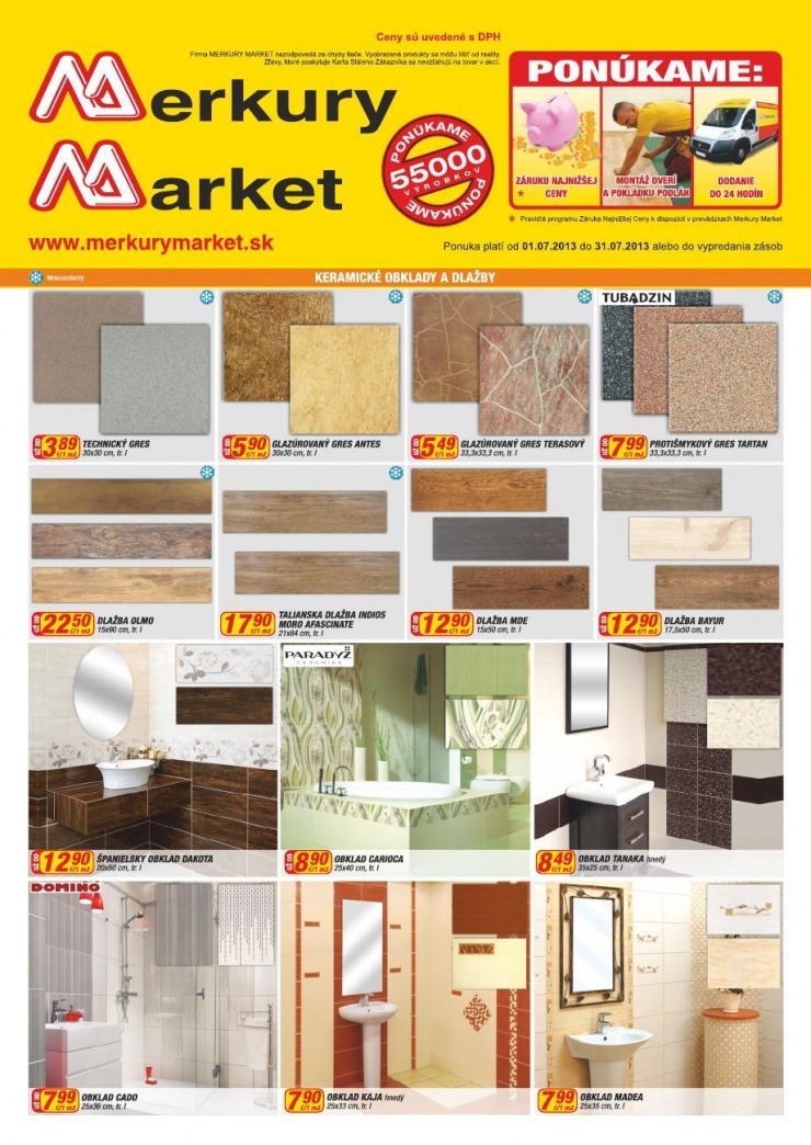 let�k Merkury Market ponuka - Levice strana 1