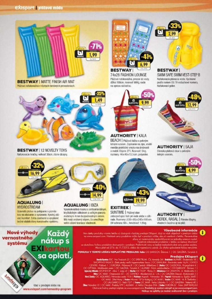 let�k EXIsport - ve�k� letn� v�predaj strana 2