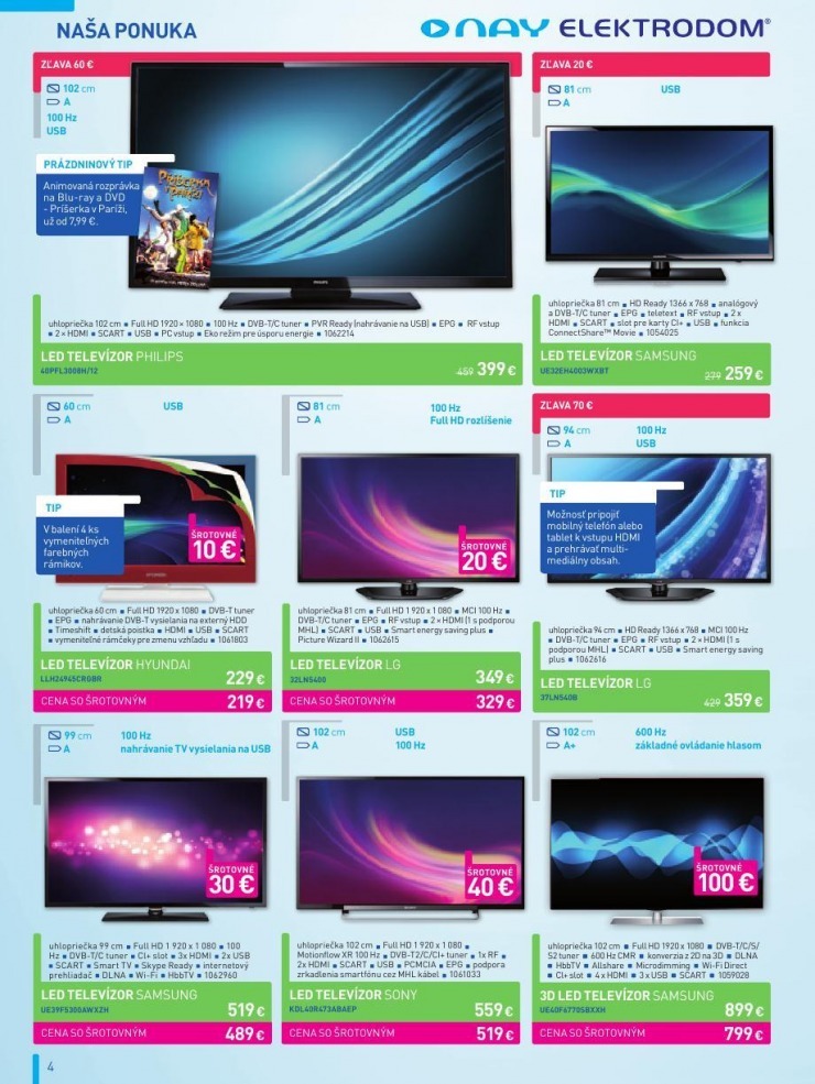 let�k �peci�lny let�k NAY Elektrodom strana 4