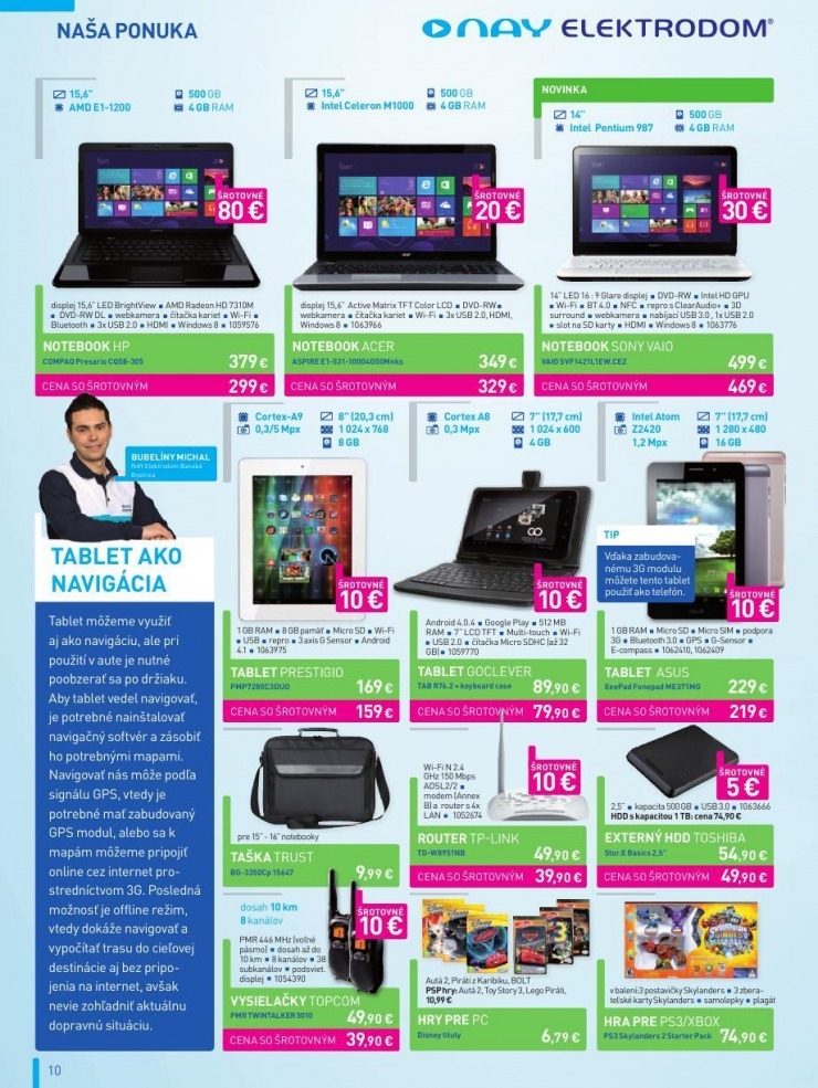 let�k �peci�lny let�k NAY Elektrodom strana 10