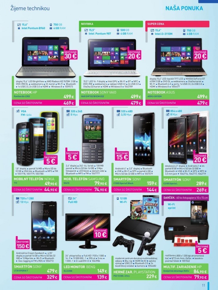 let�k �peci�lny let�k NAY Elektrodom strana 11