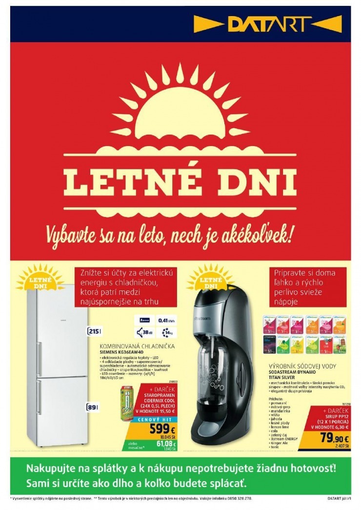 let�k Datart letn� ceny strana 1