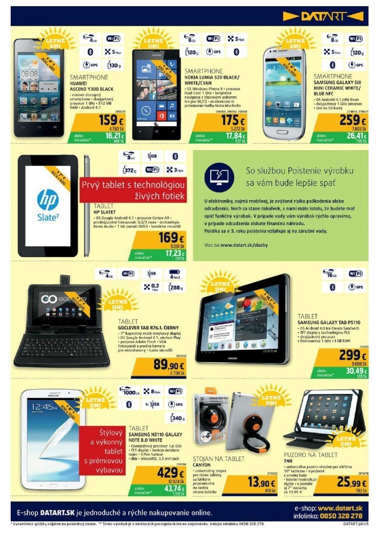 let�k Datart letn� ceny strana 5