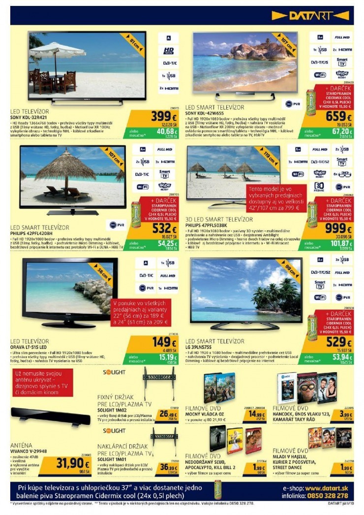 let�k Datart letn� ceny strana 10