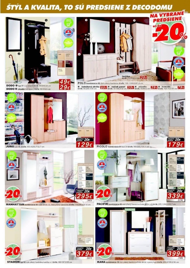 let�k ak�n� ponuka Decodom strana 15