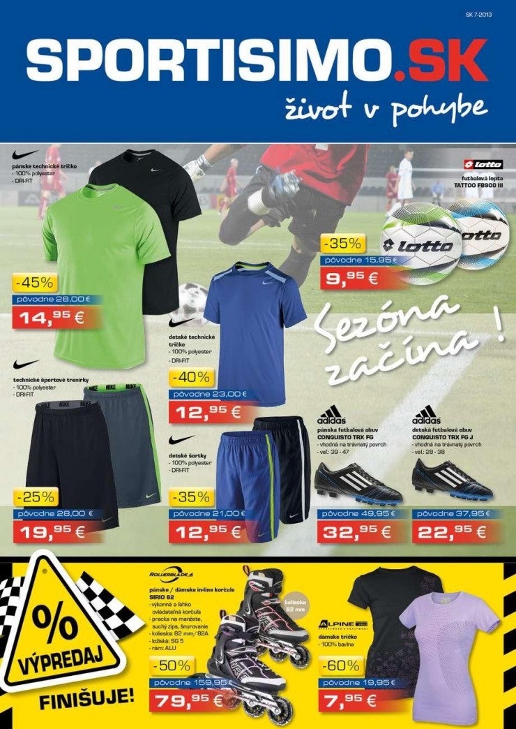 let�k aktu�lny let�k Sportisimo strana 1