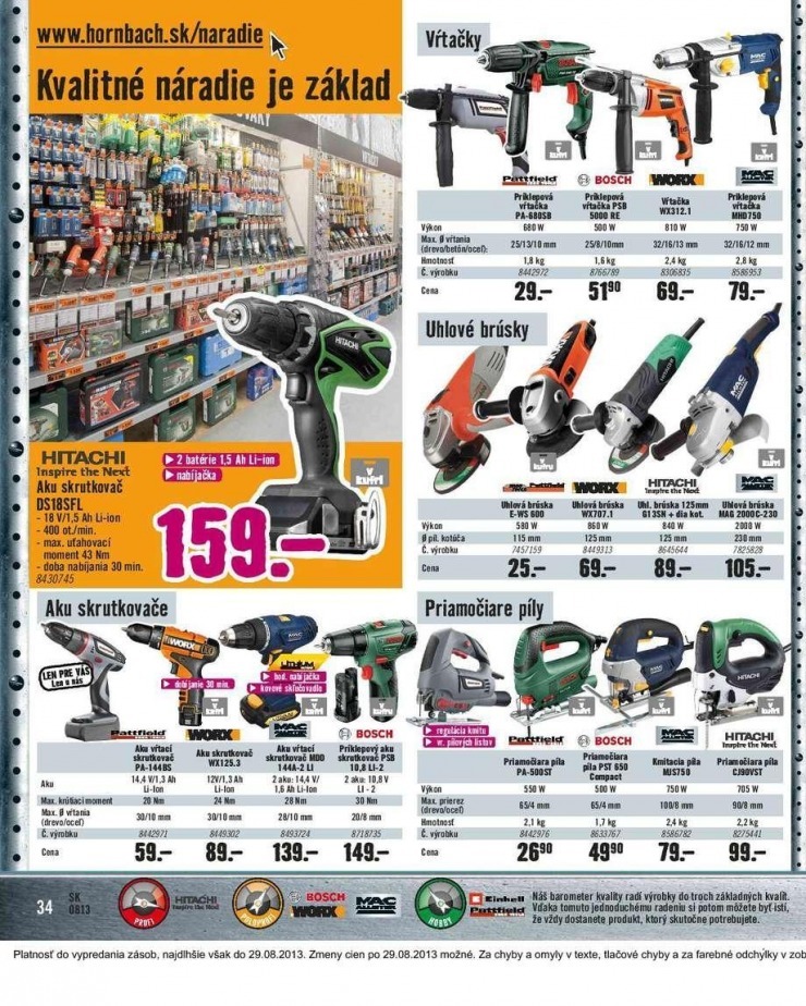 let�k ak�n� let�k HORNBACH strana 34