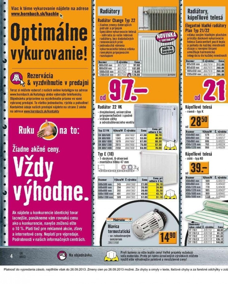 let�k HORNBACH aktu�lny katalog strana 4