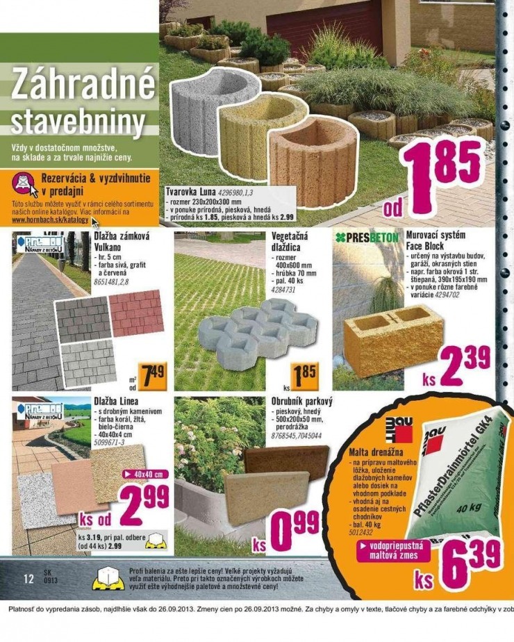 let�k HORNBACH aktu�lny katalog strana 12
