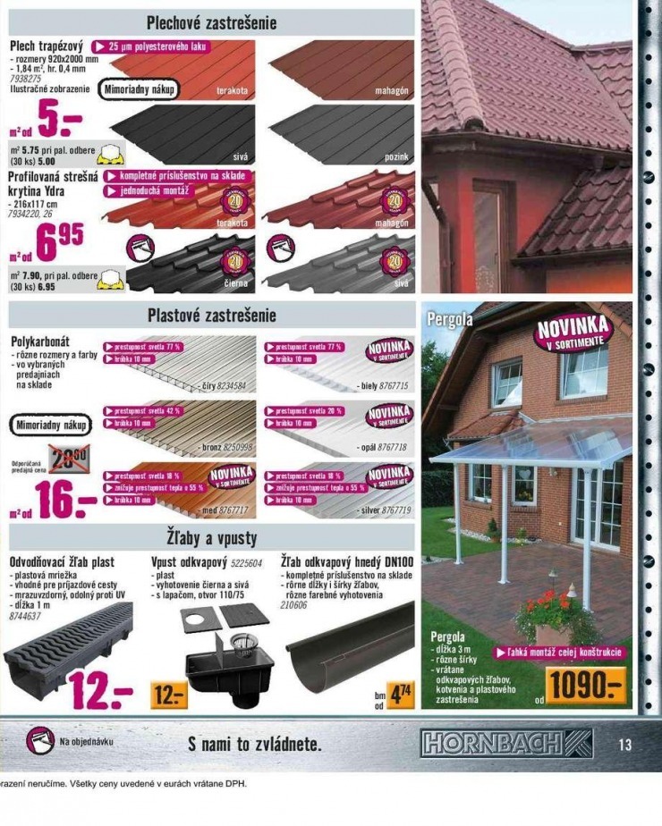 let�k HORNBACH aktu�lny katalog strana 13