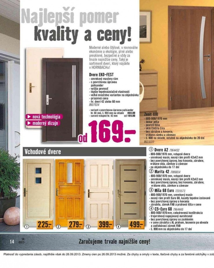 let�k HORNBACH aktu�lny katalog strana 14