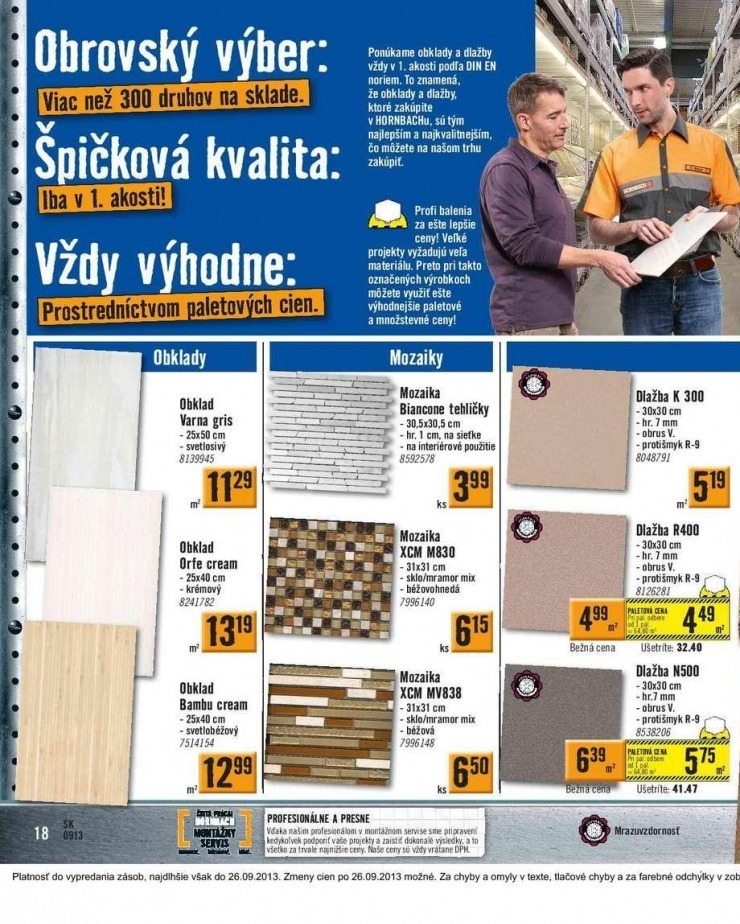 let�k HORNBACH aktu�lny katalog strana 18