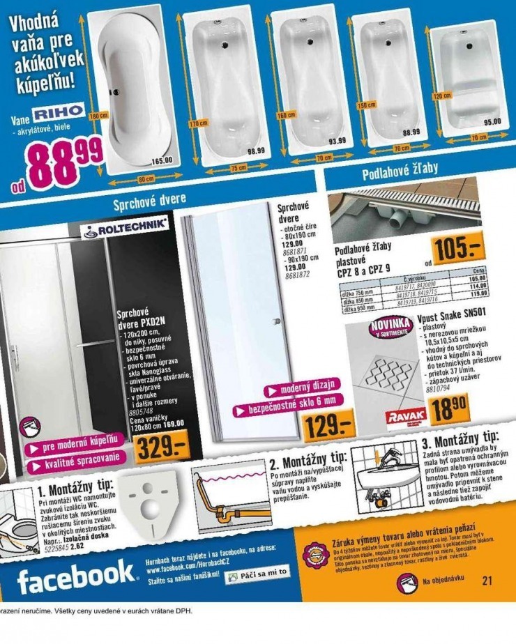 let�k HORNBACH aktu�lny katalog strana 21