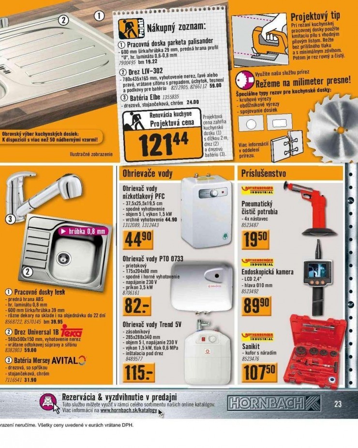 let�k HORNBACH aktu�lny katalog strana 23