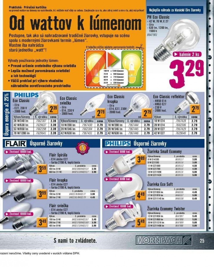 let�k HORNBACH aktu�lny katalog strana 25