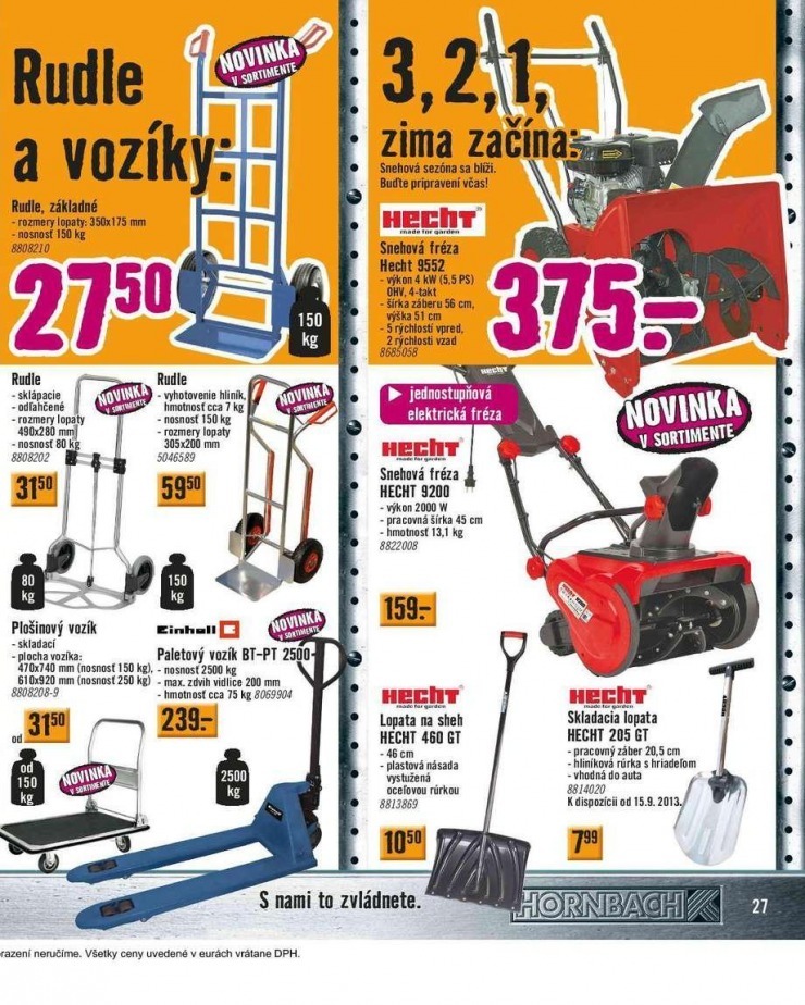 let�k HORNBACH aktu�lny katalog strana 27