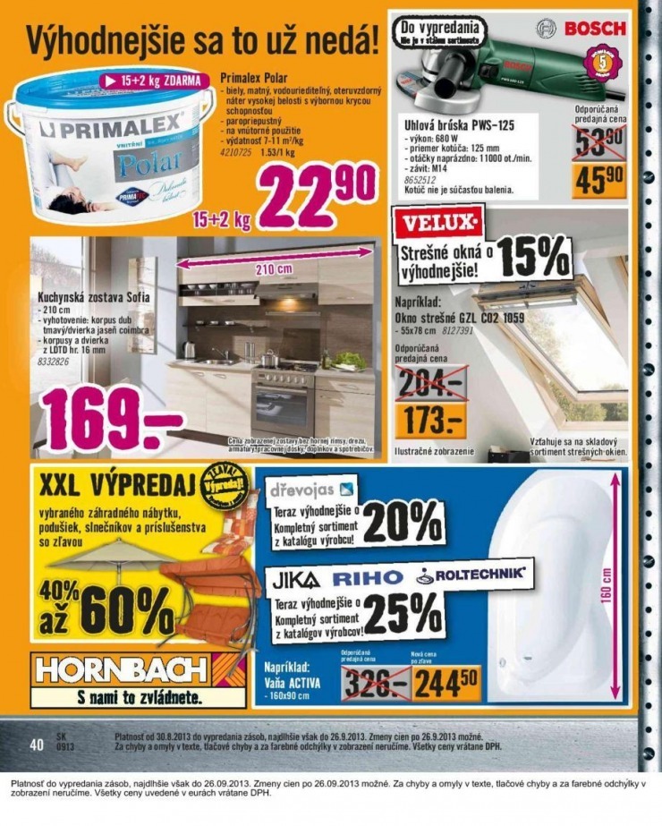 let�k HORNBACH aktu�lny katalog strana 40